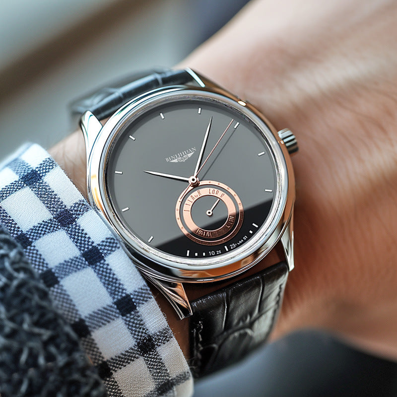Men's Classic Quartz Watch with Waterproof Design