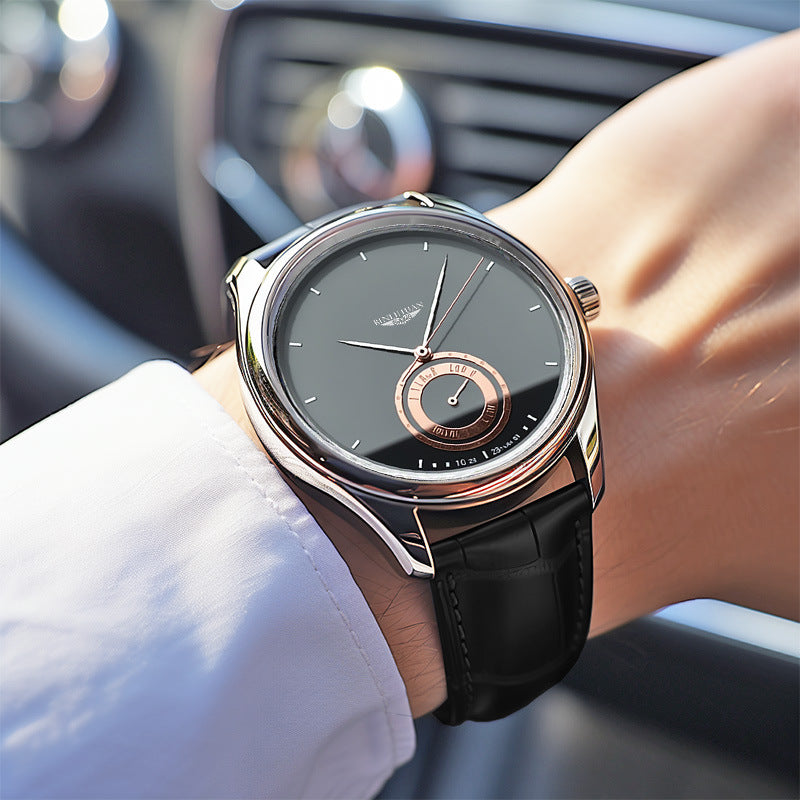 Men's Classic Quartz Watch with Waterproof Design