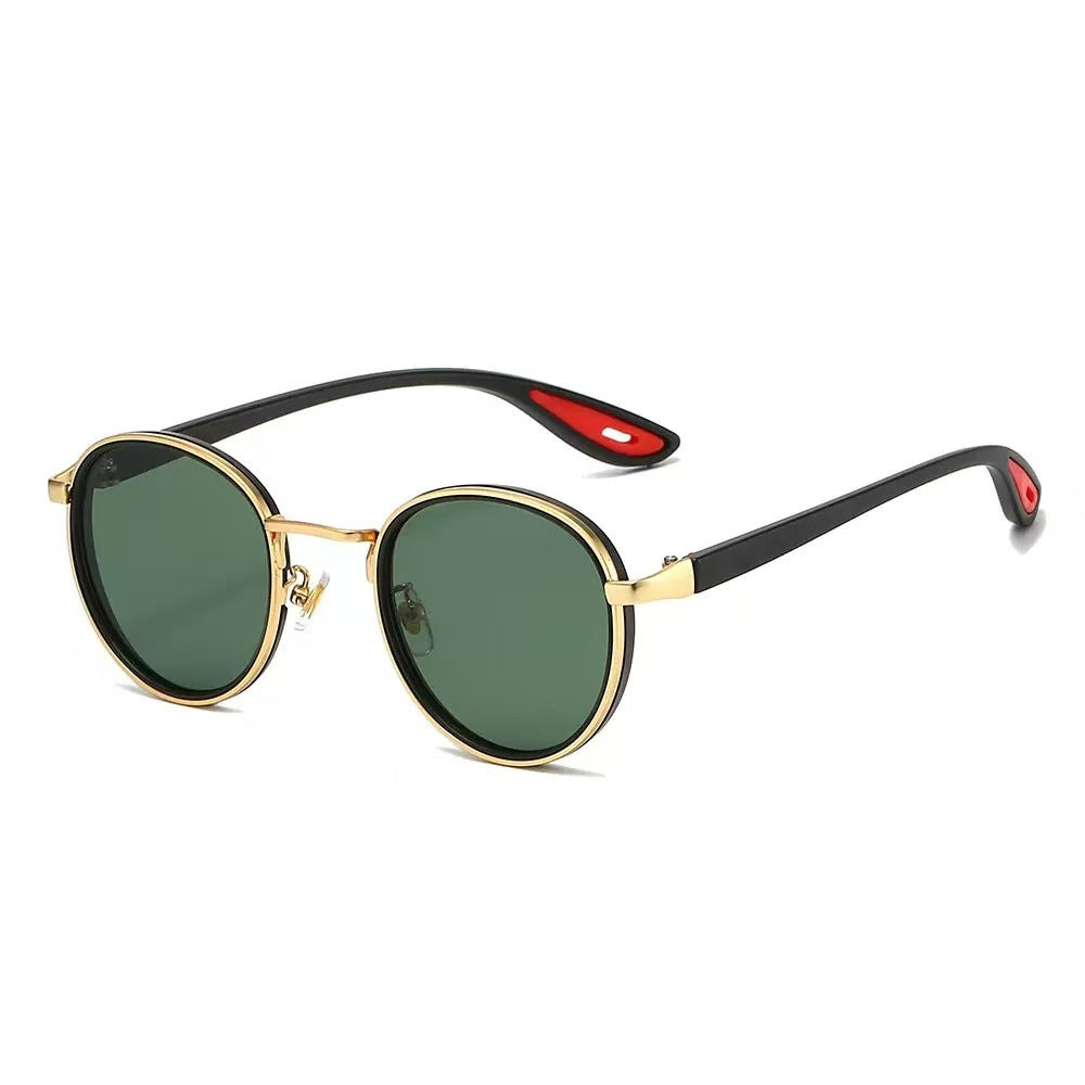 Steampunk Style Metal Frame Sunglasses