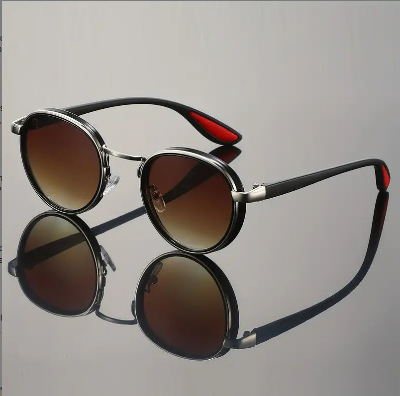 Steampunk Style Metal Frame Sunglasses