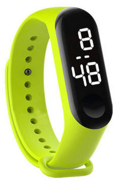 LED touch digital waterproof sports wrist watch
