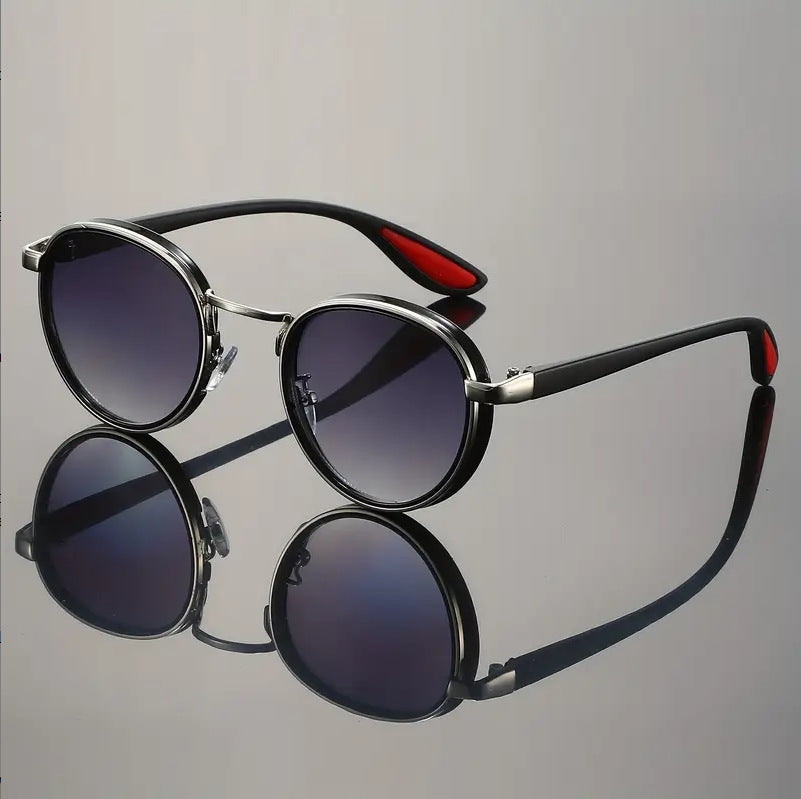 Steampunk Style Metal Frame Sunglasses